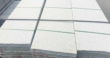 滁州芝麻白毛板，石材毛板