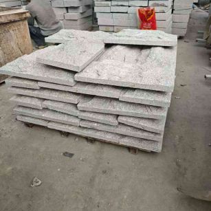 滁州芝麻白蘑菇石，自然面