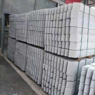 滁州芝麻白树围石 树池