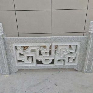 滁州芝麻白河道栏杆 桥栏杆