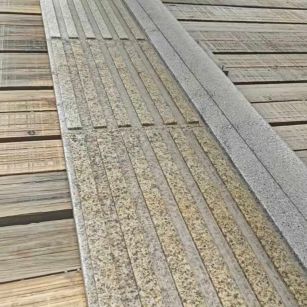 滁州黄金麻盲道石 盲条