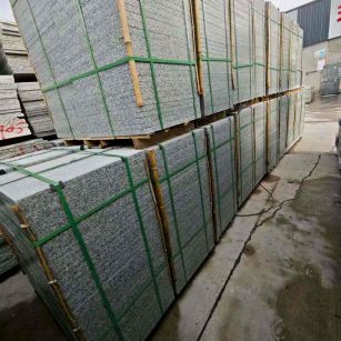 滁州芝麻白地铺版 石材地铺石