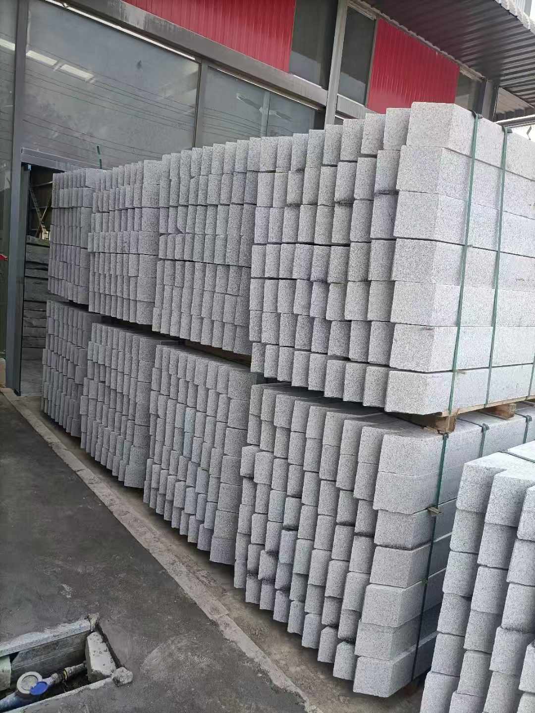 滁州芝麻白树围石 树池