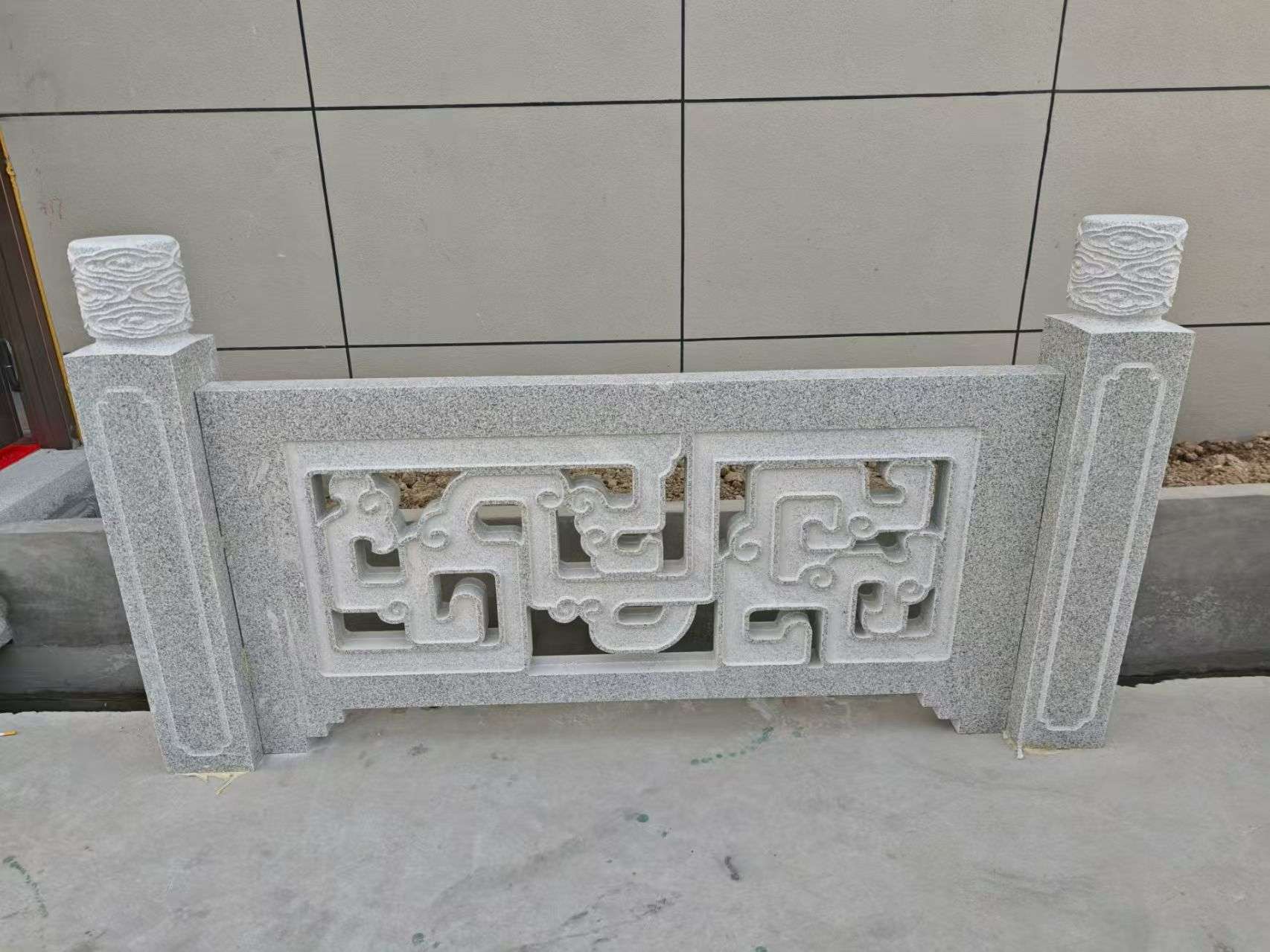 滁州芝麻白河道栏杆 桥栏杆