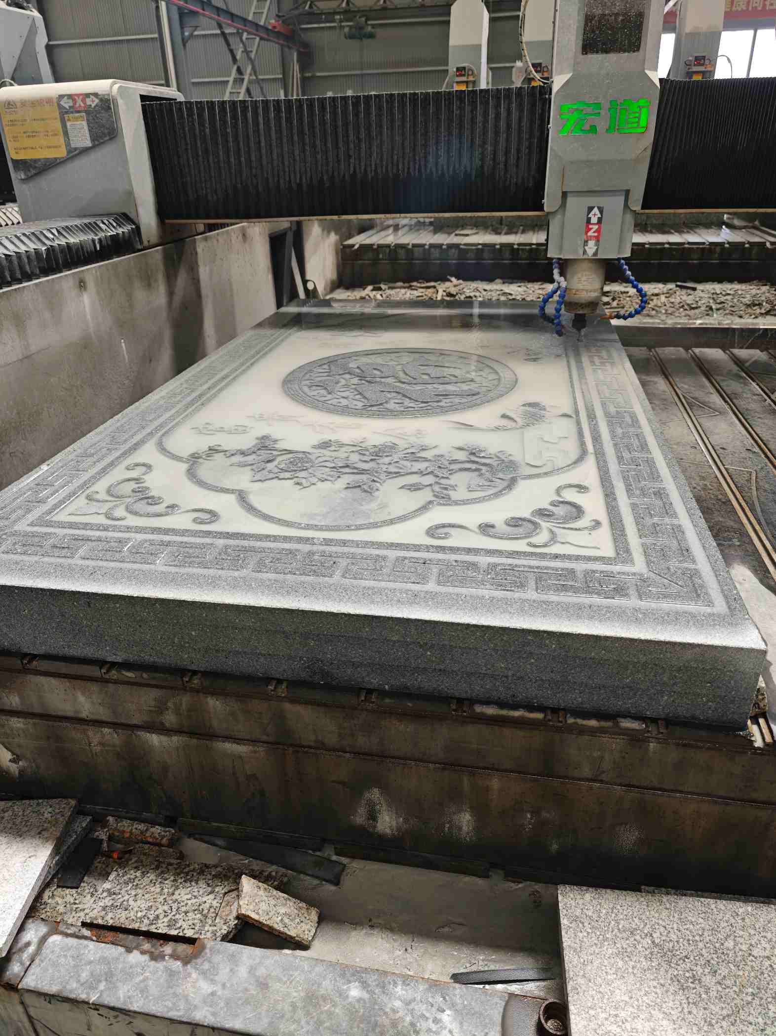 滁州芝麻灰雕刻版异形雕刻异形定制